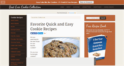 Desktop Screenshot of best-ever-cookie-collection.com